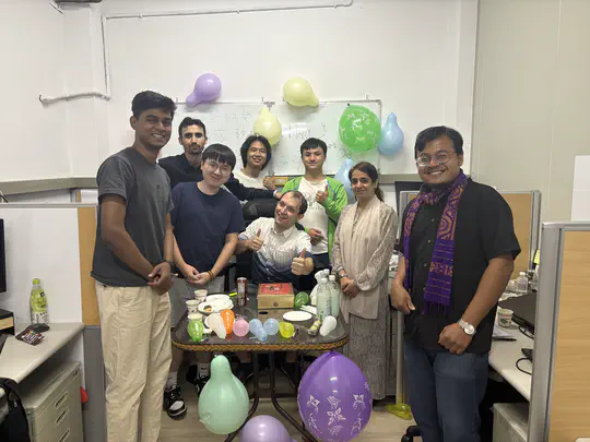 Tea and Sweets for teachers' day.
